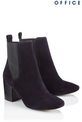 Office Block Heel Chelsea Boot